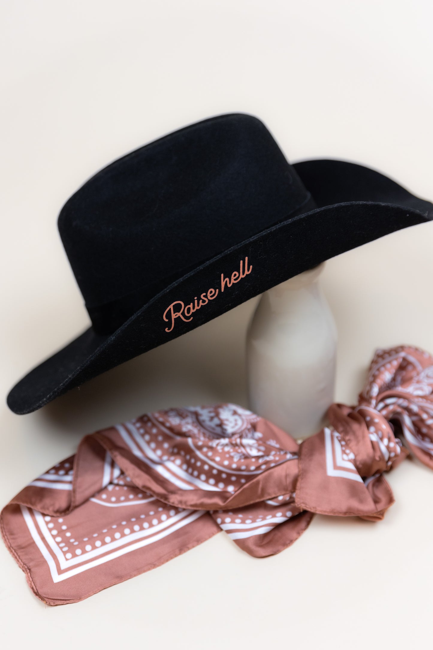 Raise Hell Cowboy Hat