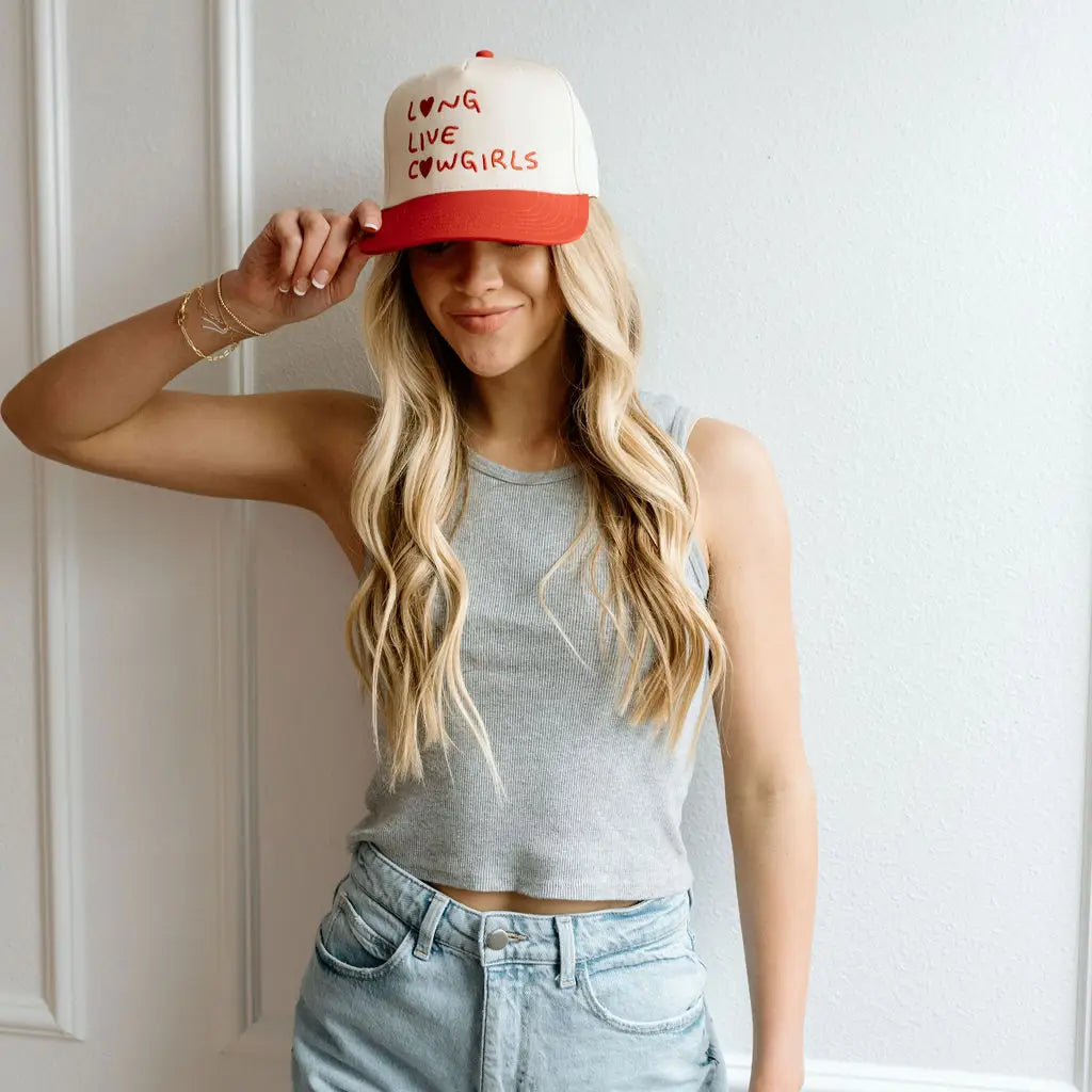Long Live Cowgirls Trucker