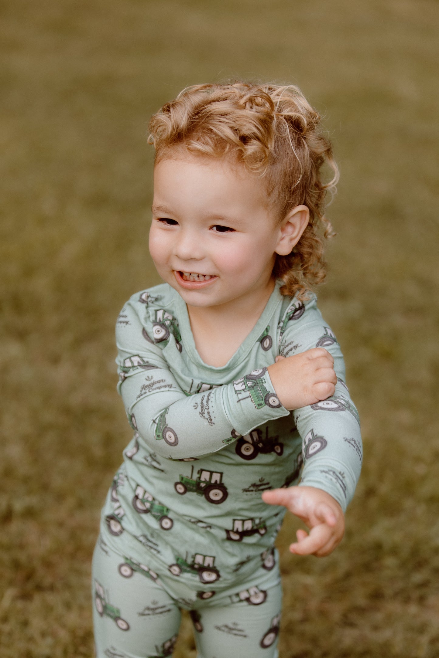 Bamboo Tractor Pajamas