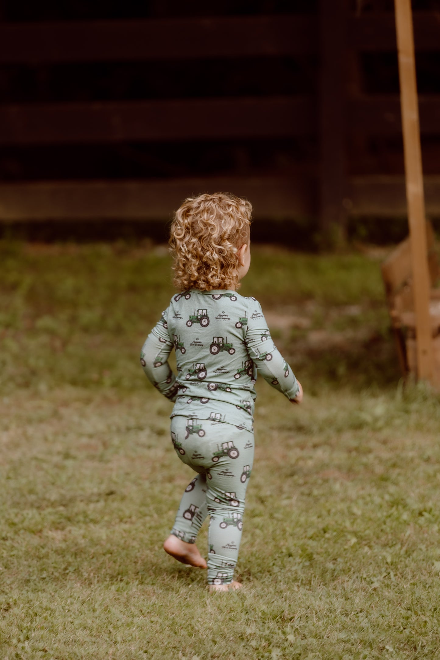 Bamboo Tractor Pajamas