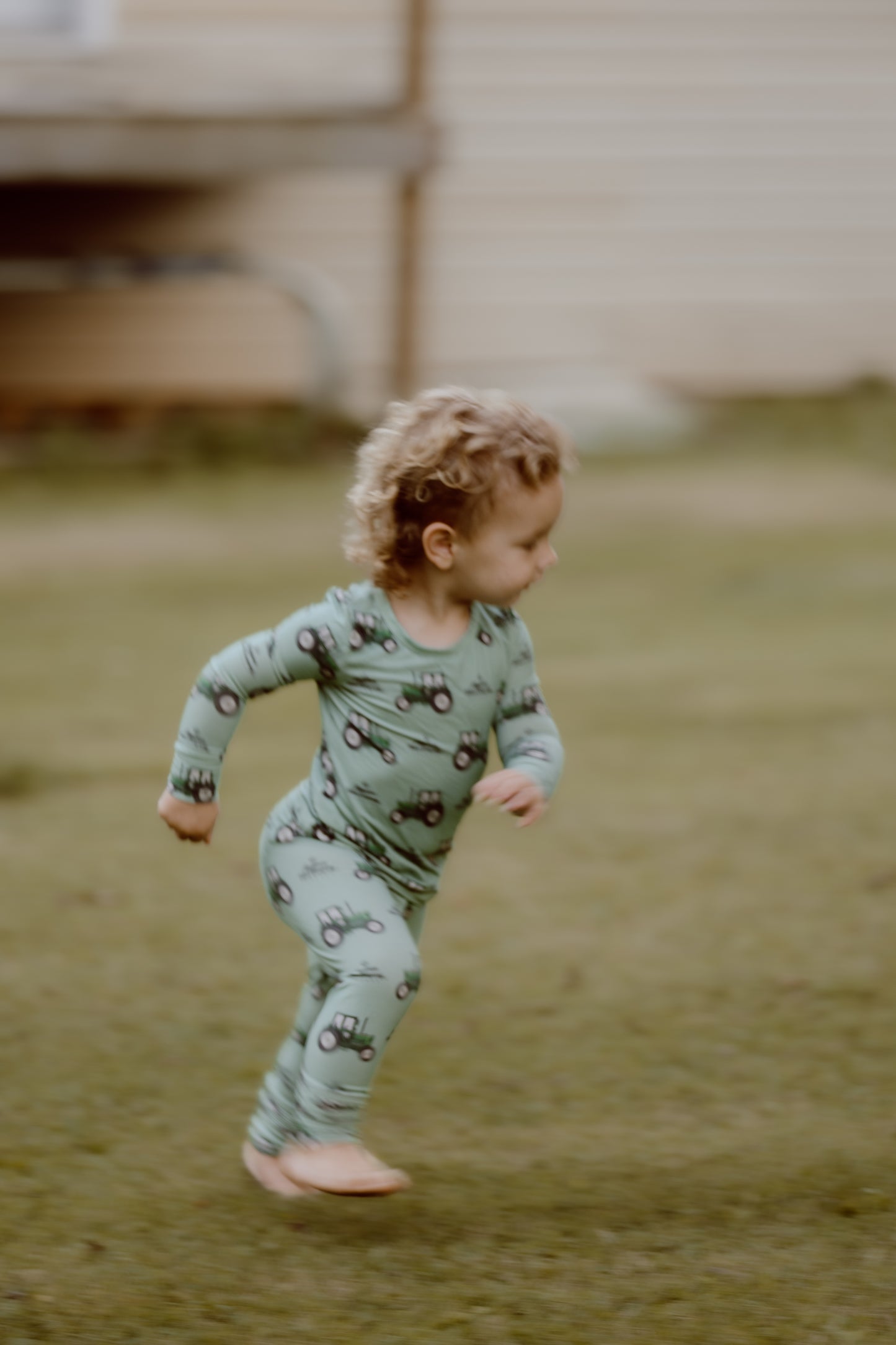 Bamboo Tractor Pajamas