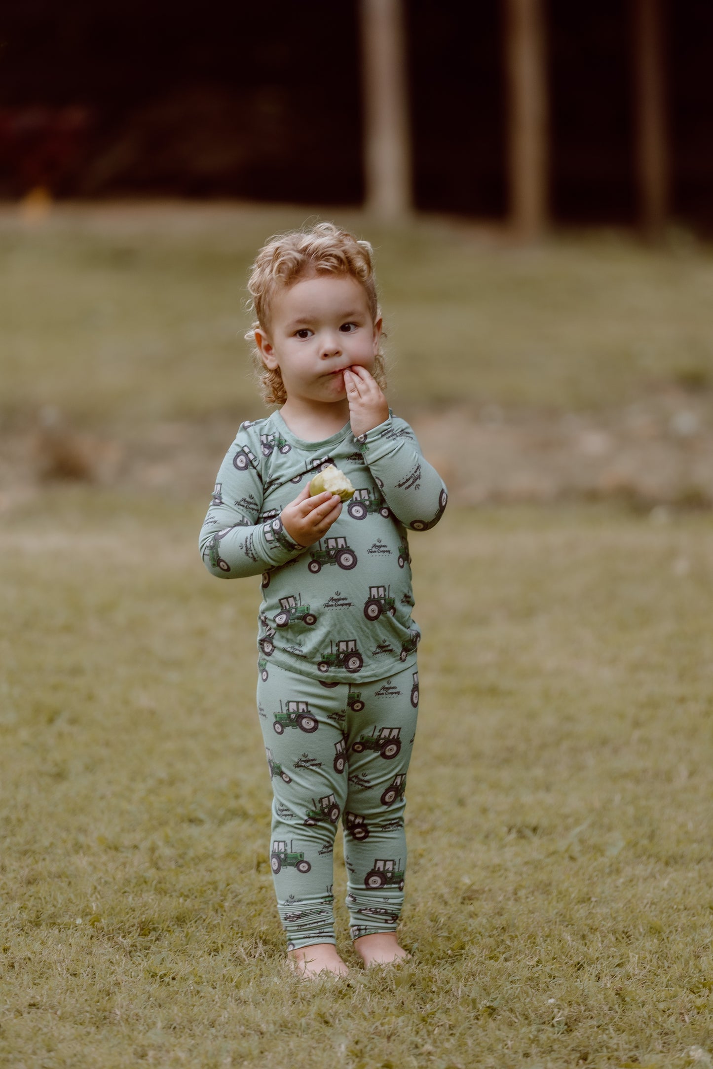 Bamboo Tractor Pajamas