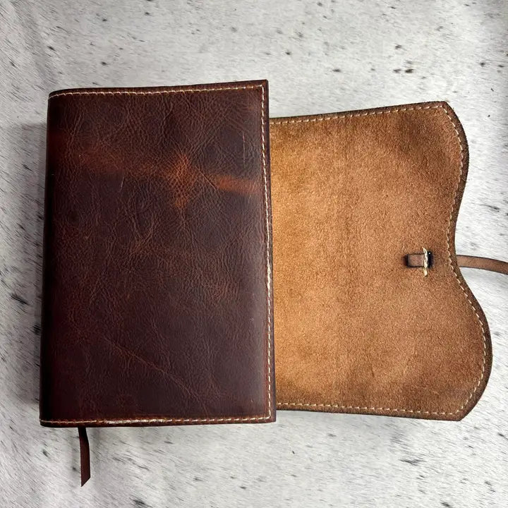 Bible Cover-Wrapped Leather